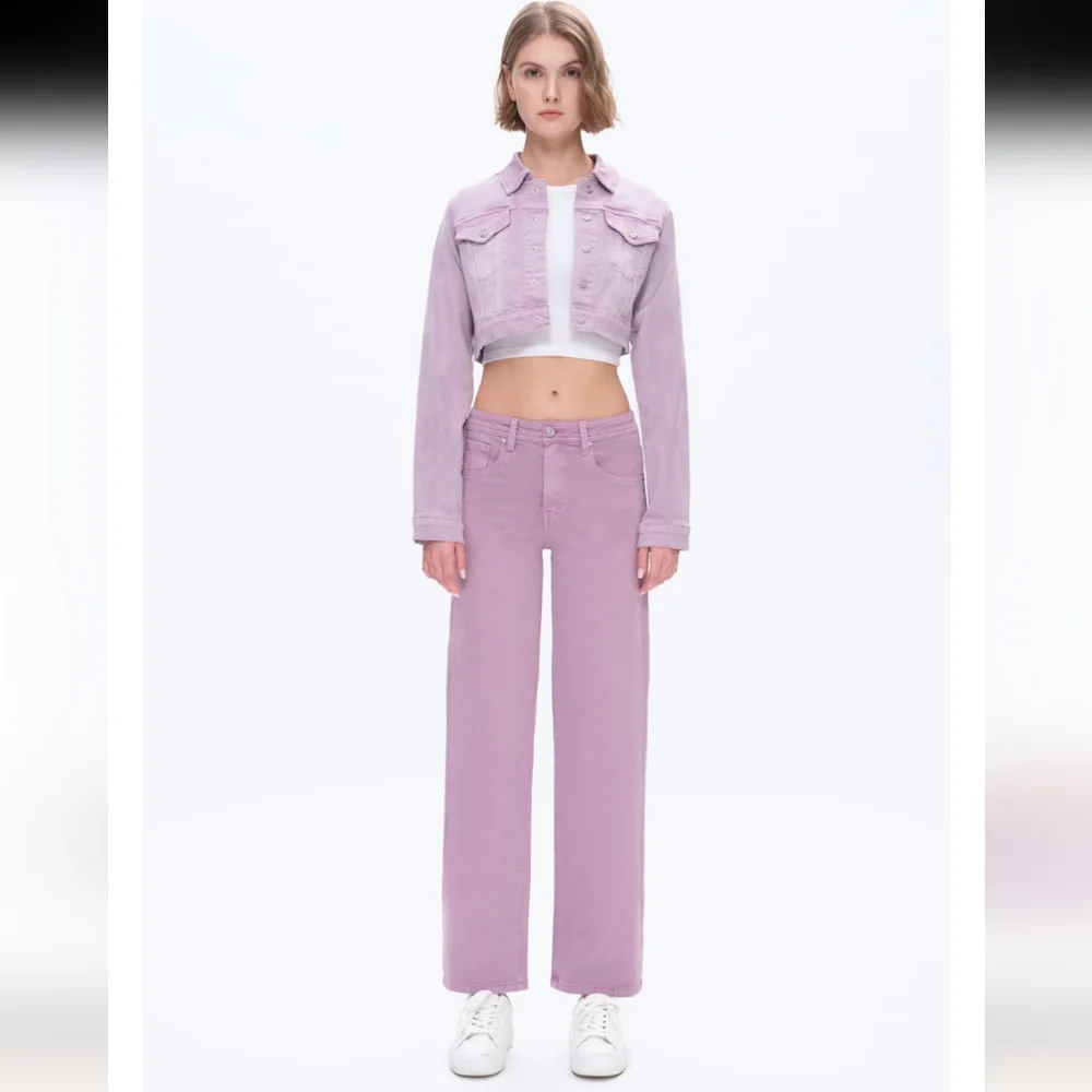 Bayeas Flora High Rise Straight Pants - Picture 3 of 12